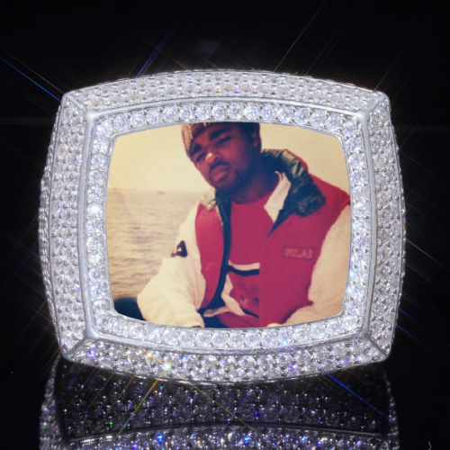 3D CUSTOM PICTURE ICED RING