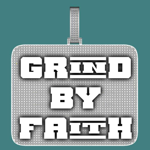 CUSTOM LETTER NECKLACE 3D BIG SQUARE
