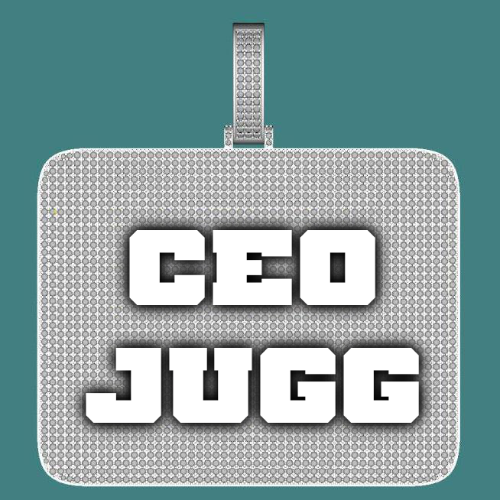 CUSTOM LETTER NECKLACE 3D BIG SQUARE