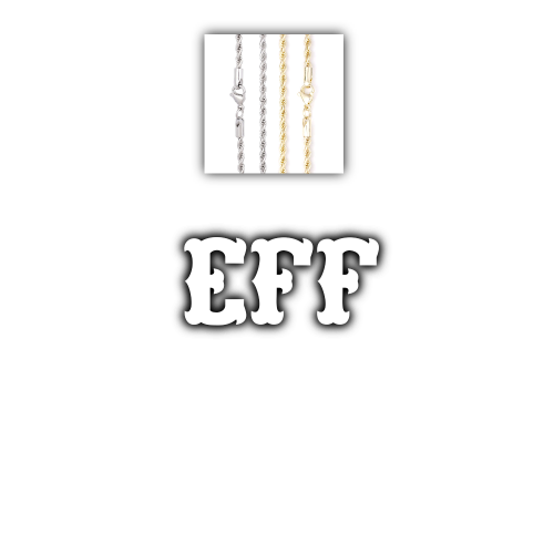 Custom Letters Freibeuter Font Necklace