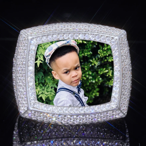 3D CUSTOM PICTURE ICED RING