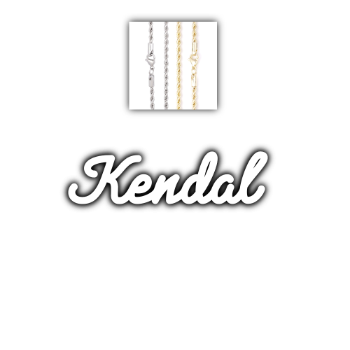 Script Custom Letter Necklace