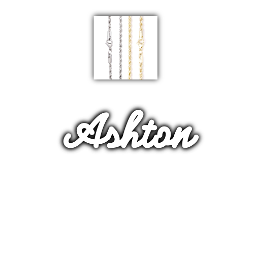 Script Custom Letter Necklace