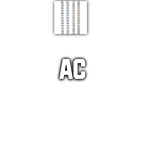 Custom Letters Baguette Two Layer Necklace