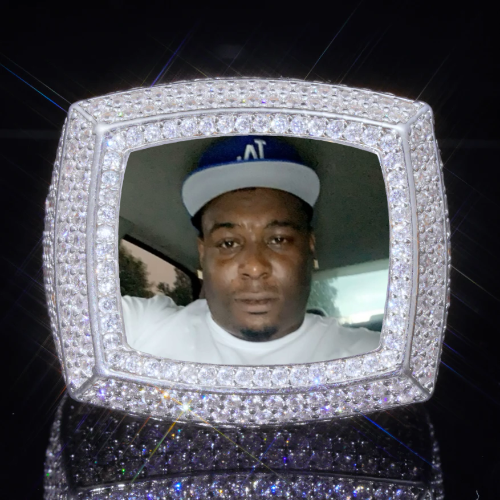 3D CUSTOM PICTURE ICED RING
