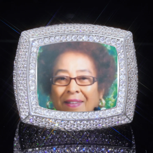 3D CUSTOM PICTURE ICED RING