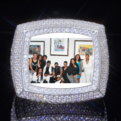 3D CUSTOM PICTURE ICED RING