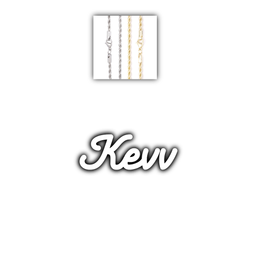 Script Custom Letter Necklace