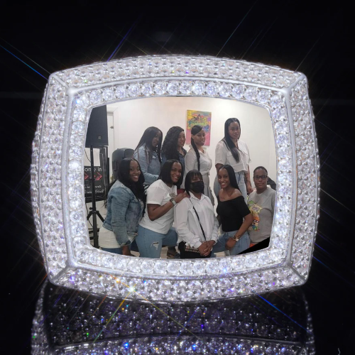 3D CUSTOM PICTURE ICED RING