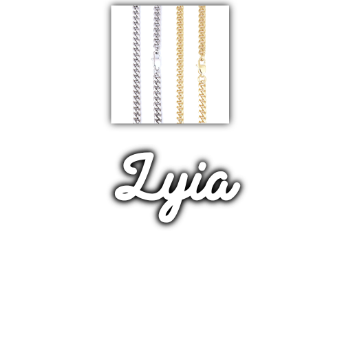 Script Custom Letter Necklace