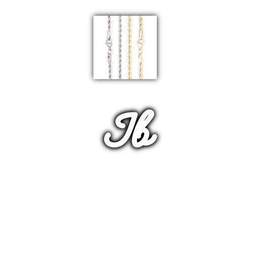 Script Custom Letter Necklace
