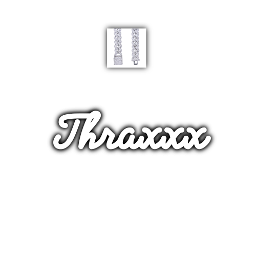 Script Custom Letter Necklace