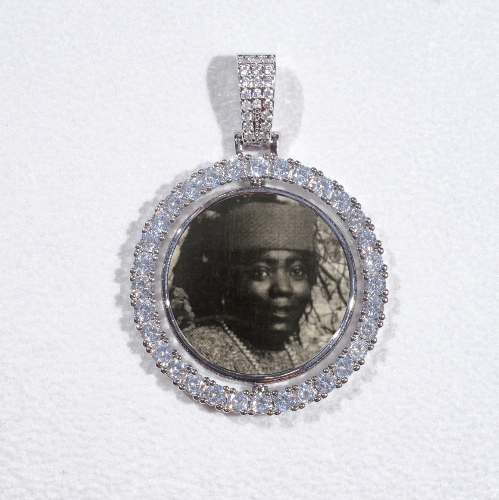 3D Spinning 2-Faced Custom Picture Pendant