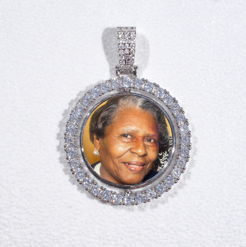 3D Spinning 2-Faced Custom Picture Pendant