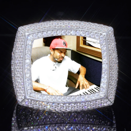 3D CUSTOM PICTURE ICED RING
