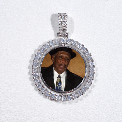 3D Spinning 2-Faced Custom Picture Pendant