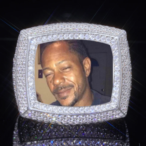 3D CUSTOM PICTURE ICED RING