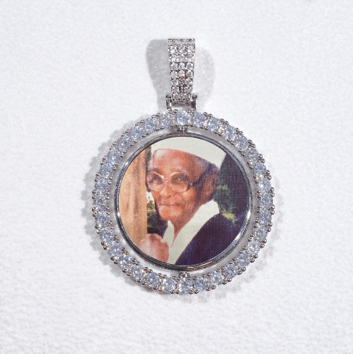 3D Spinning 2-Faced Custom Picture Pendant