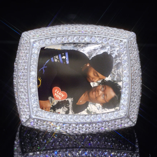 3D CUSTOM PICTURE ICED RING