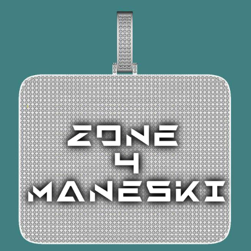 CUSTOM LETTER NECKLACE 3D BIG SQUARE