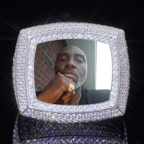 3D CUSTOM PICTURE ICED RING
