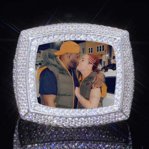 3D CUSTOM PICTURE ICED RING