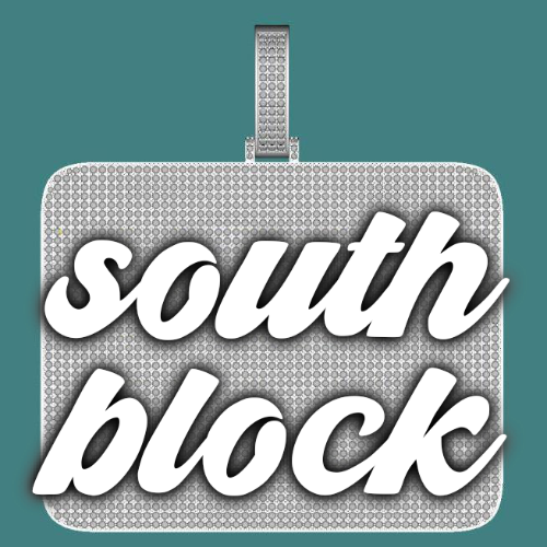 CUSTOM LETTER NECKLACE 3D BIG SQUARE