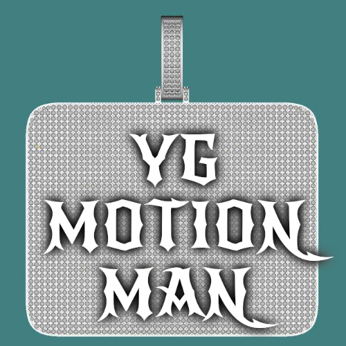CUSTOM LETTER NECKLACE 3D BIG SQUARE