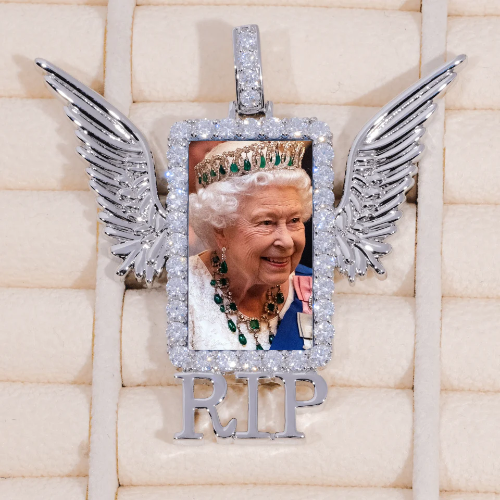 RIP WING 3D CUSTOM PICTURE PENDANT