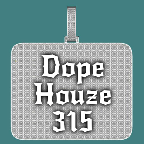 CUSTOM LETTER NECKLACE 3D BIG SQUARE