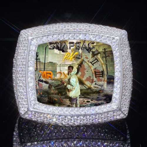 3D CUSTOM PICTURE ICED RING