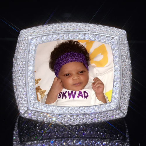 3D CUSTOM PICTURE ICED RING
