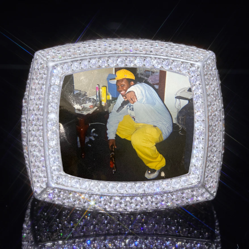 3D CUSTOM PICTURE ICED RING