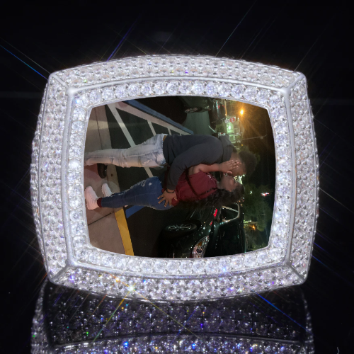 3D CUSTOM PICTURE ICED RING