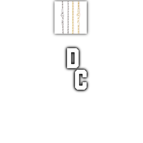 Custom Letters Baguette Two Layer Necklace