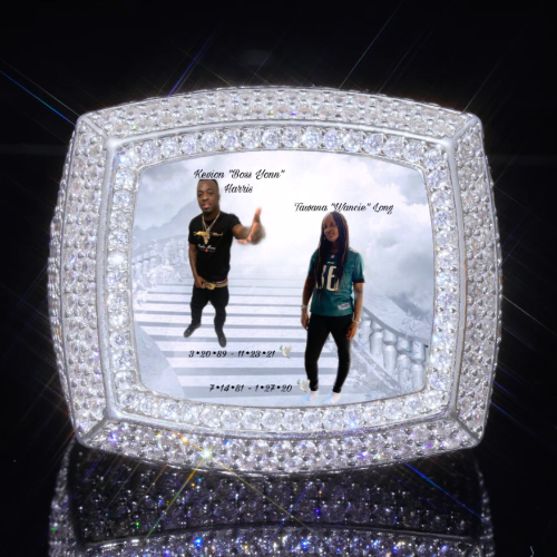 3D CUSTOM PICTURE ICED RING