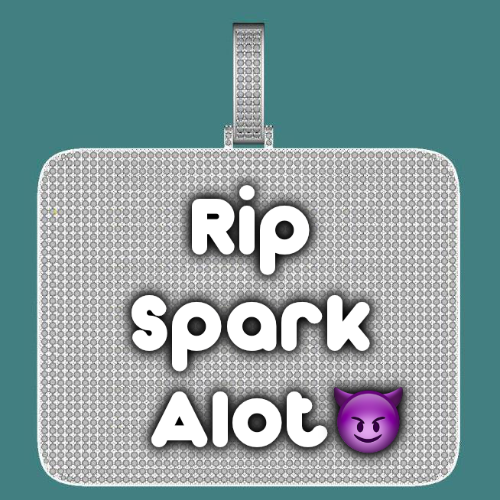 CUSTOM LETTER NECKLACE 3D BIG SQUARE