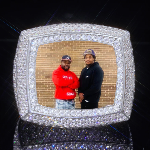 3D CUSTOM PICTURE ICED RING
