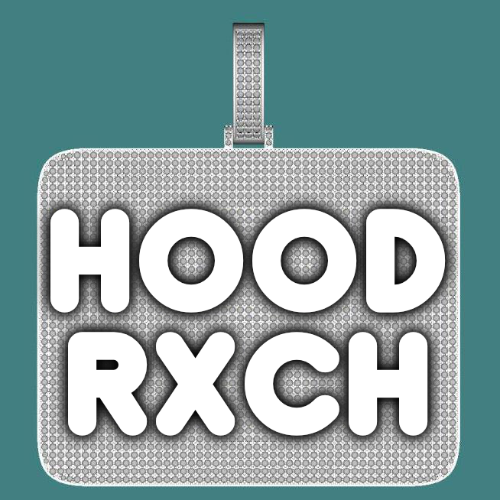 CUSTOM LETTER NECKLACE 3D BIG SQUARE