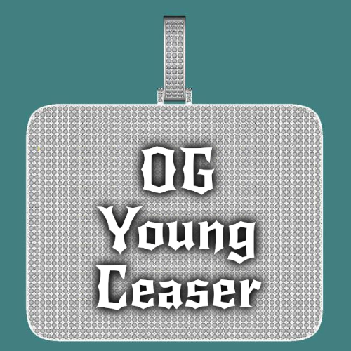 CUSTOM LETTER NECKLACE 3D BIG SQUARE