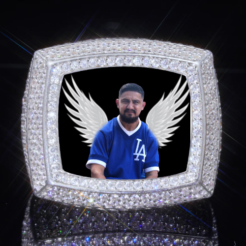 3D CUSTOM PICTURE ICED RING