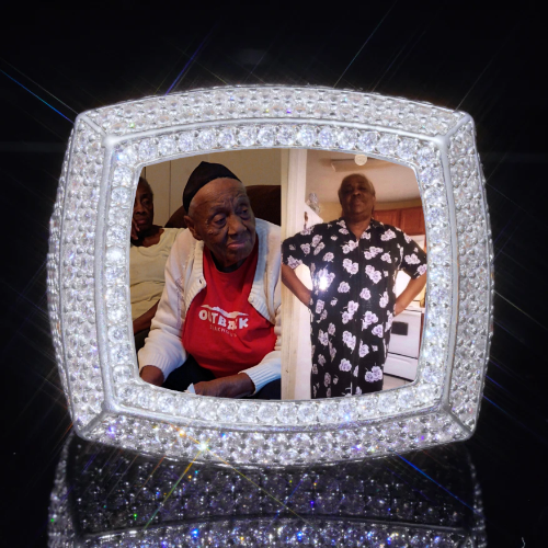 3D CUSTOM PICTURE ICED RING