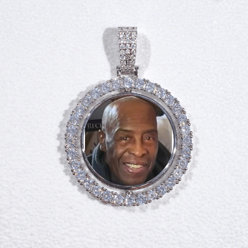 3D Spinning 2-Faced Custom Picture Pendant