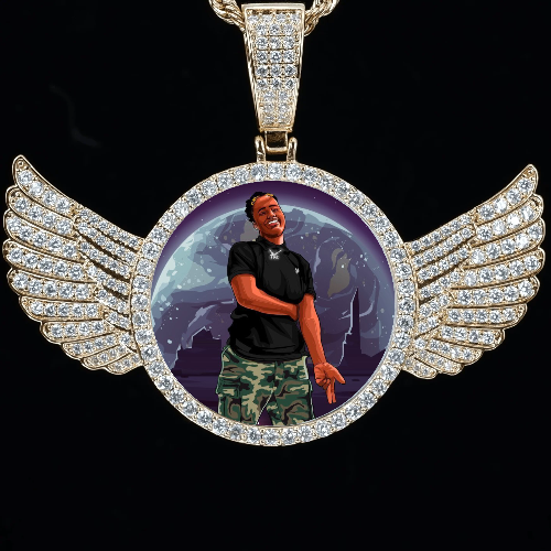 CUSTOM PICTURE PENDANT STYLE-4