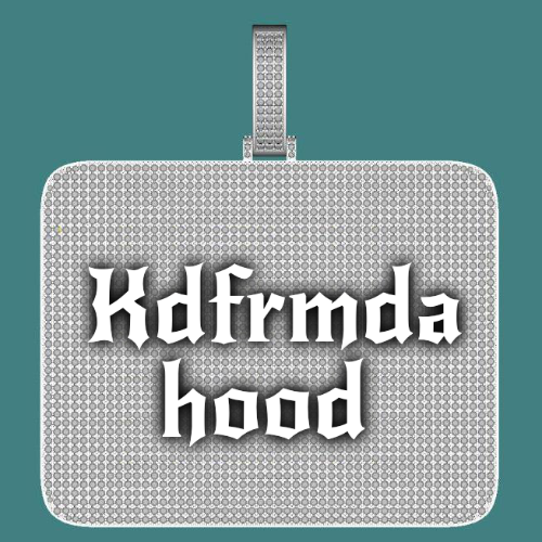 CUSTOM LETTER NECKLACE 3D BIG SQUARE