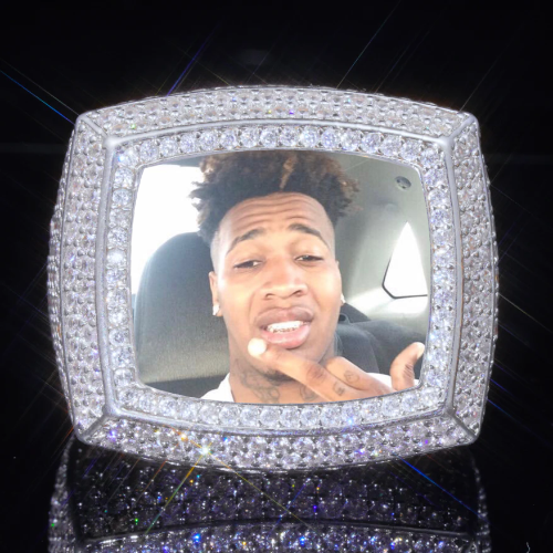 3D CUSTOM PICTURE ICED RING