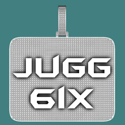 CUSTOM LETTER NECKLACE 3D BIG SQUARE