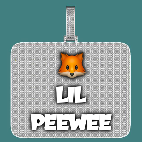 CUSTOM LETTER NECKLACE 3D BIG SQUARE