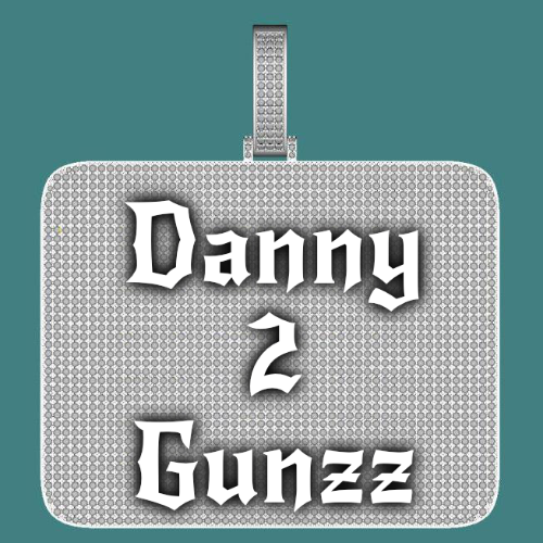 CUSTOM LETTER NECKLACE 3D BIG SQUARE