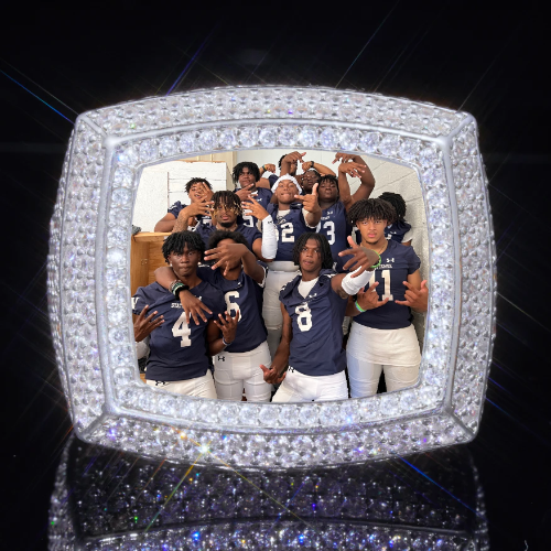 3D CUSTOM PICTURE ICED RING